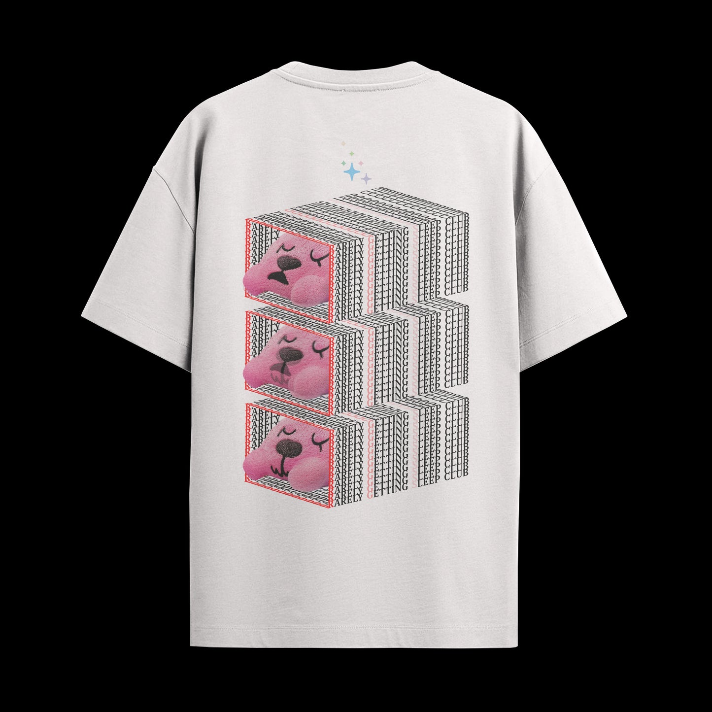 Sleep Prism Gradient Oversized Tee – Limited Edition