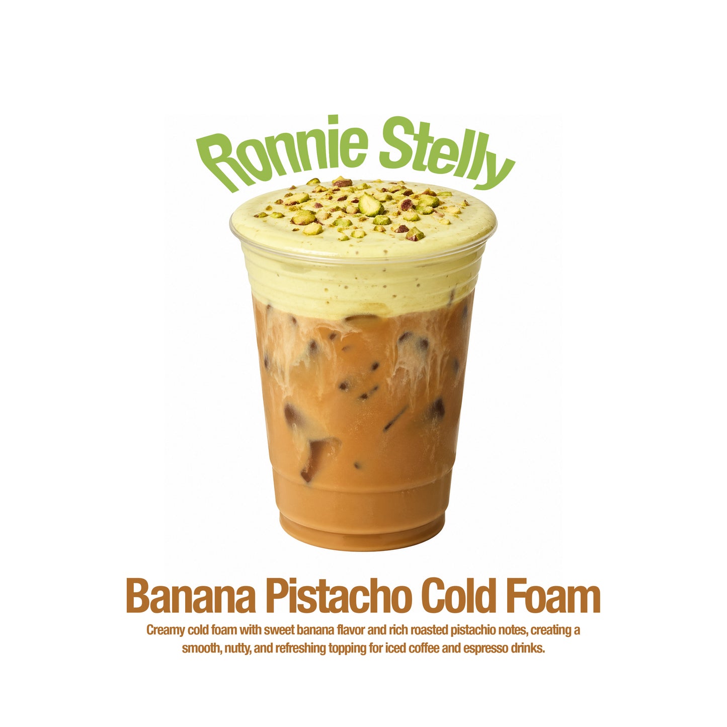 Banana Pistachio Cold Foam