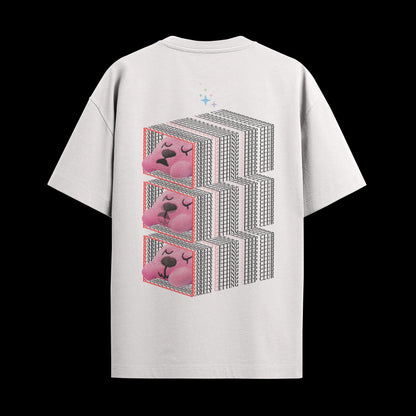 Sleep Prism Gradient Oversized Tee – Limited Edition