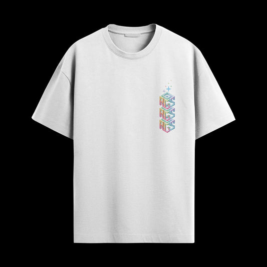 Sleep Prism Gradient Oversized Tee – Limited Edition