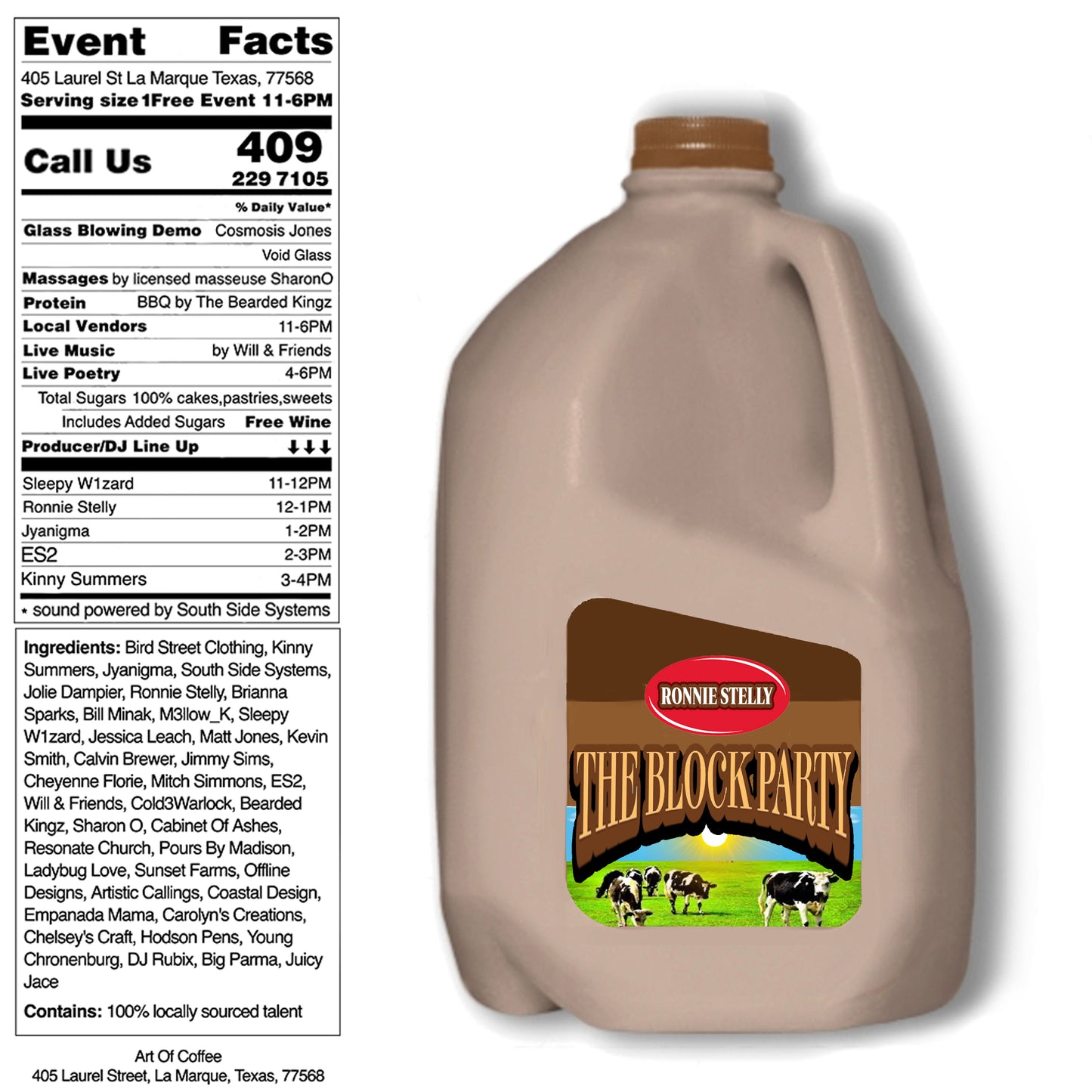 Ronnie Stelly - The Block Party