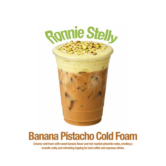 Banana Pistachio Cold Foam