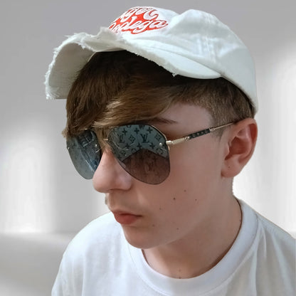 RGSC & Burger Bodega Cut Half Brim Hat