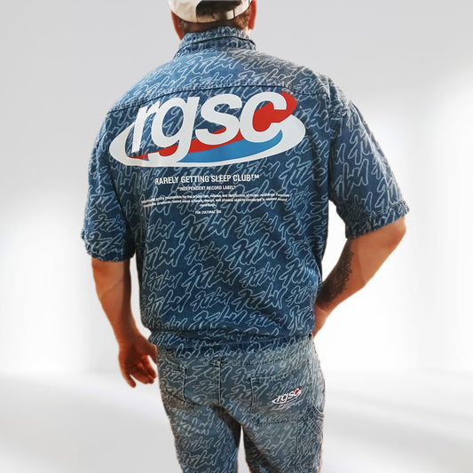 RGSC & Fubu Denim Short Sleeve Shirt