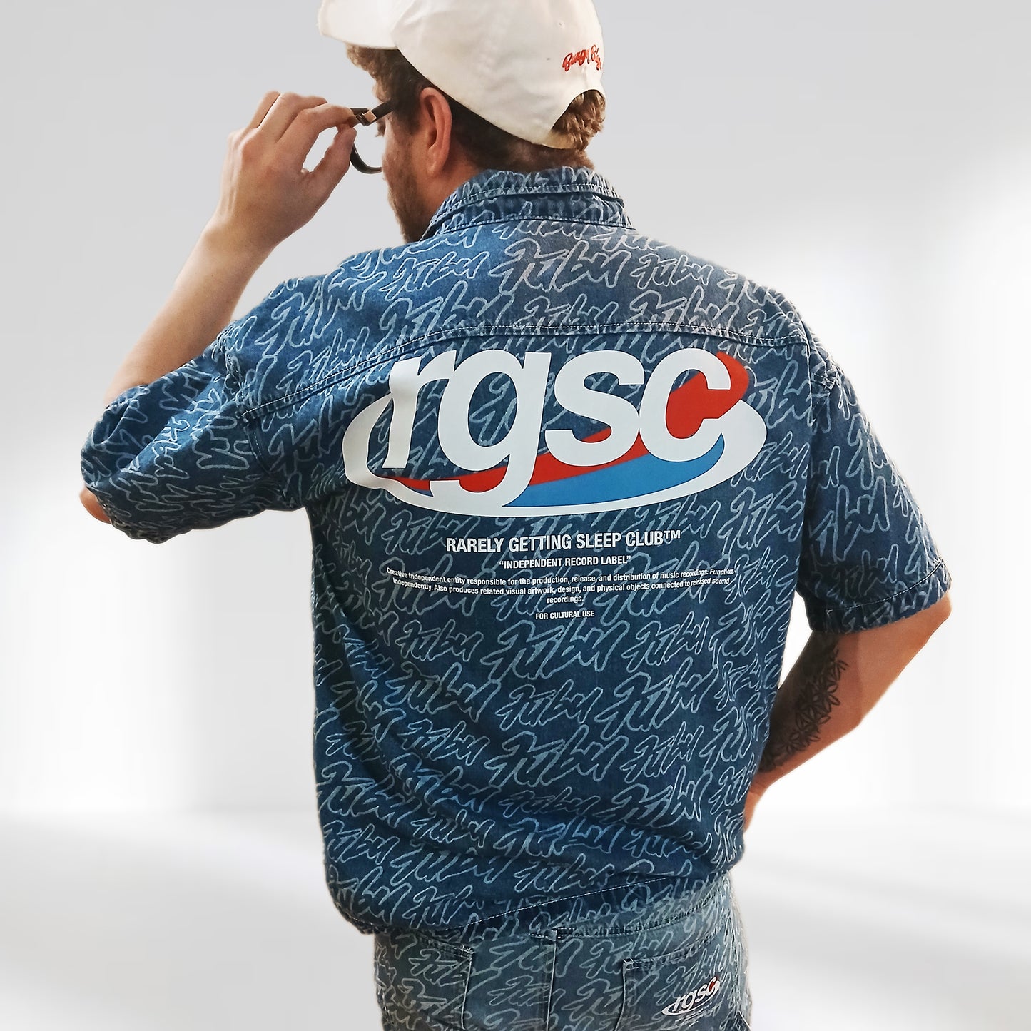 RGSC & Fubu Denim Short Sleeve Shirt